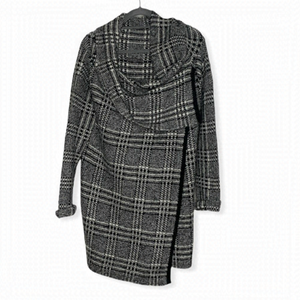 𝅺SUZY Shier Plaid Wrap Coat